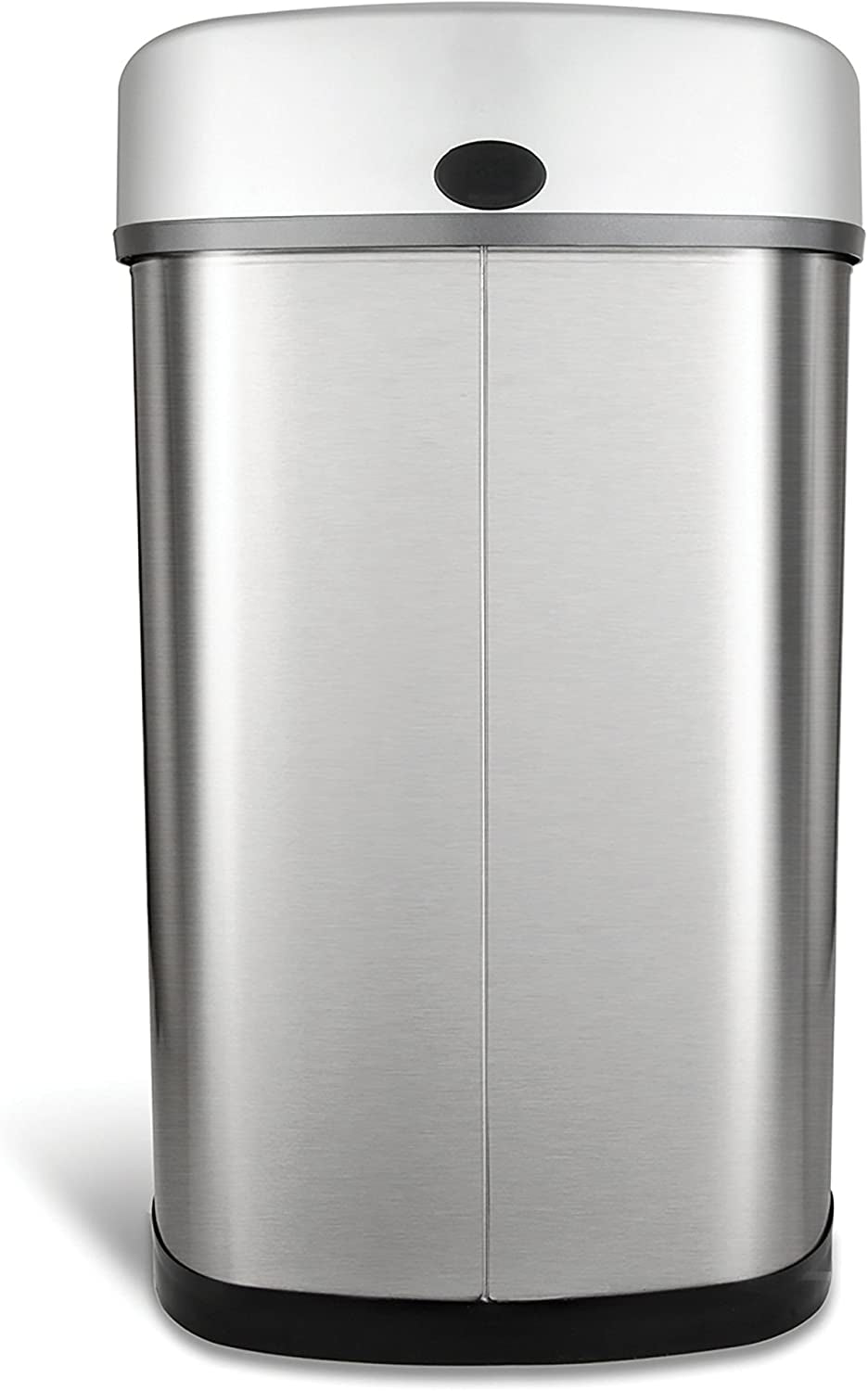 13.2-Gallon Stainless Steel Infrared Touchless Trash Can