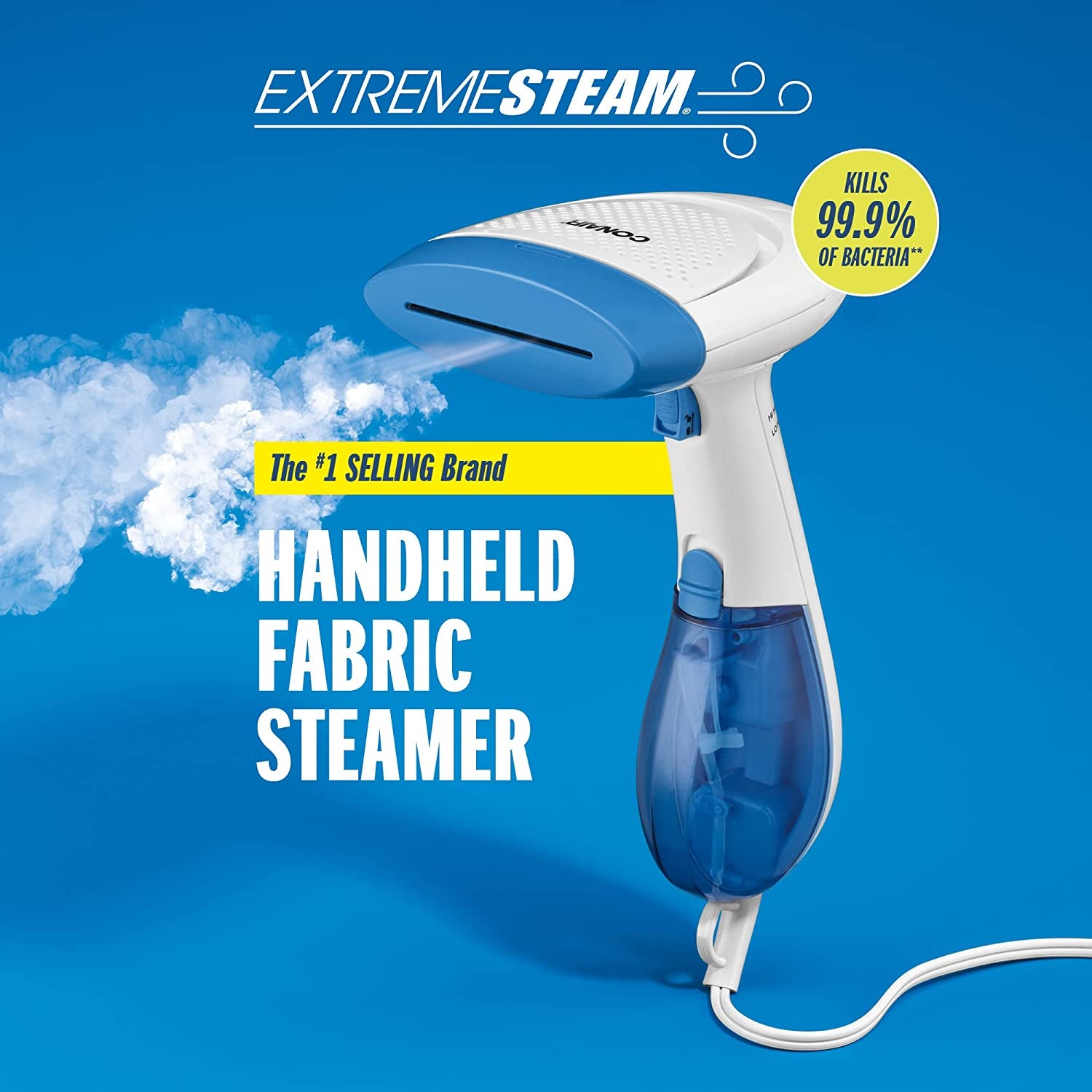  Super Steam Hand Held Fabric Steamer