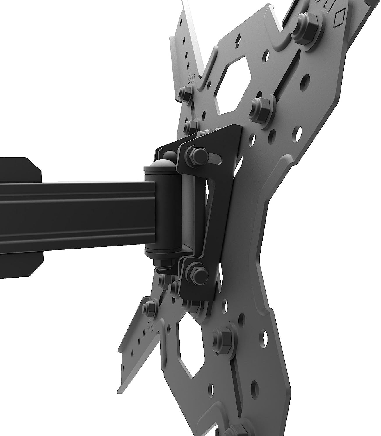 Full Motion Articulating TV Wall Mount for 26-Inch to 60-Inch TVs | Low Profile with 22" Extension | VESA Compatible up to 400X400 Black