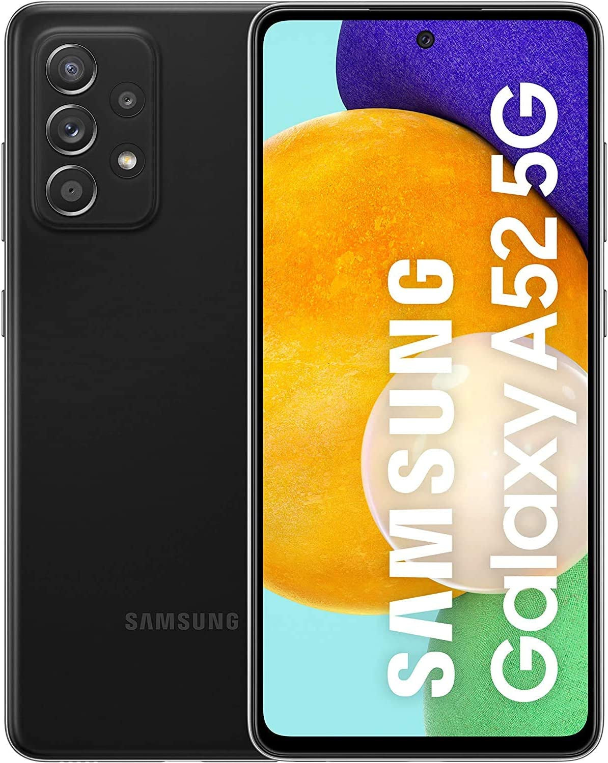 Refurbished Good - Samsung Galaxy A52 (5G) 128GB Unlocked - Black 