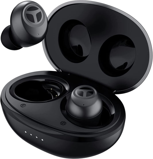 T10 Pro Wireless Earbuds with 12mm Premium Deep Bass Driver, Low Latency Game Mode, IPX7 Waterproof, Bluetooth 5.3 In-Ear Headphones, and Wireless Charging