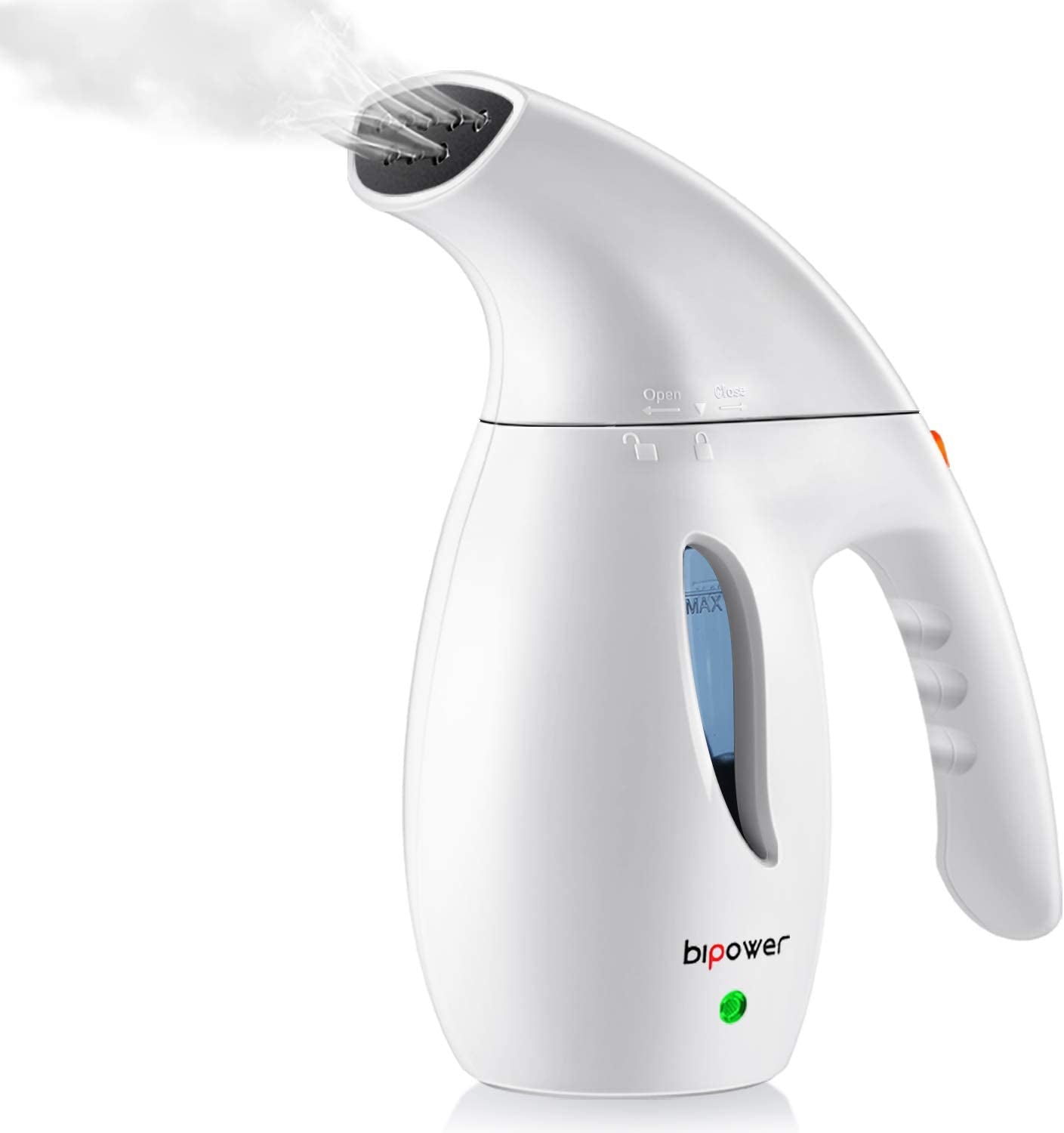 Powerful Handheld Clothes Steamer: Newest Design for Wrinkle Removal, 60 Seconds Heat-Up, Ideal for Home and Travel, Auto-Off Feature, ETL Certified for 100% Safety.