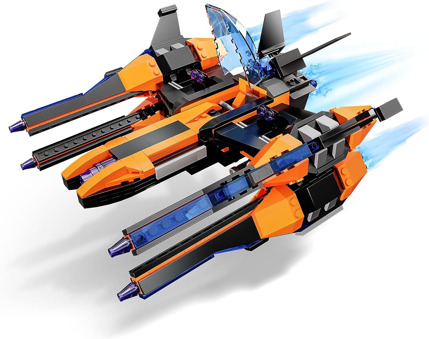 650-Piece STEM Spacecraft Building Block Set - Space Shuttle Toy Building for Kids - Ideal Birthday Gift for Ages 6-12