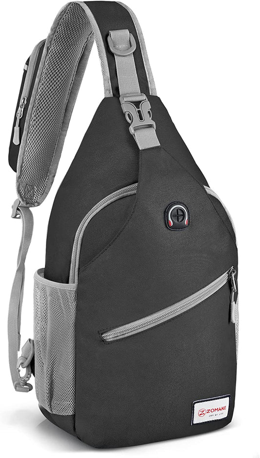 Crossbody Sling Backpack – A Versatile Shoulder Chest Bag for Both Women and Men. Ideal for Travel, Hiking, and Daypack Adventures
