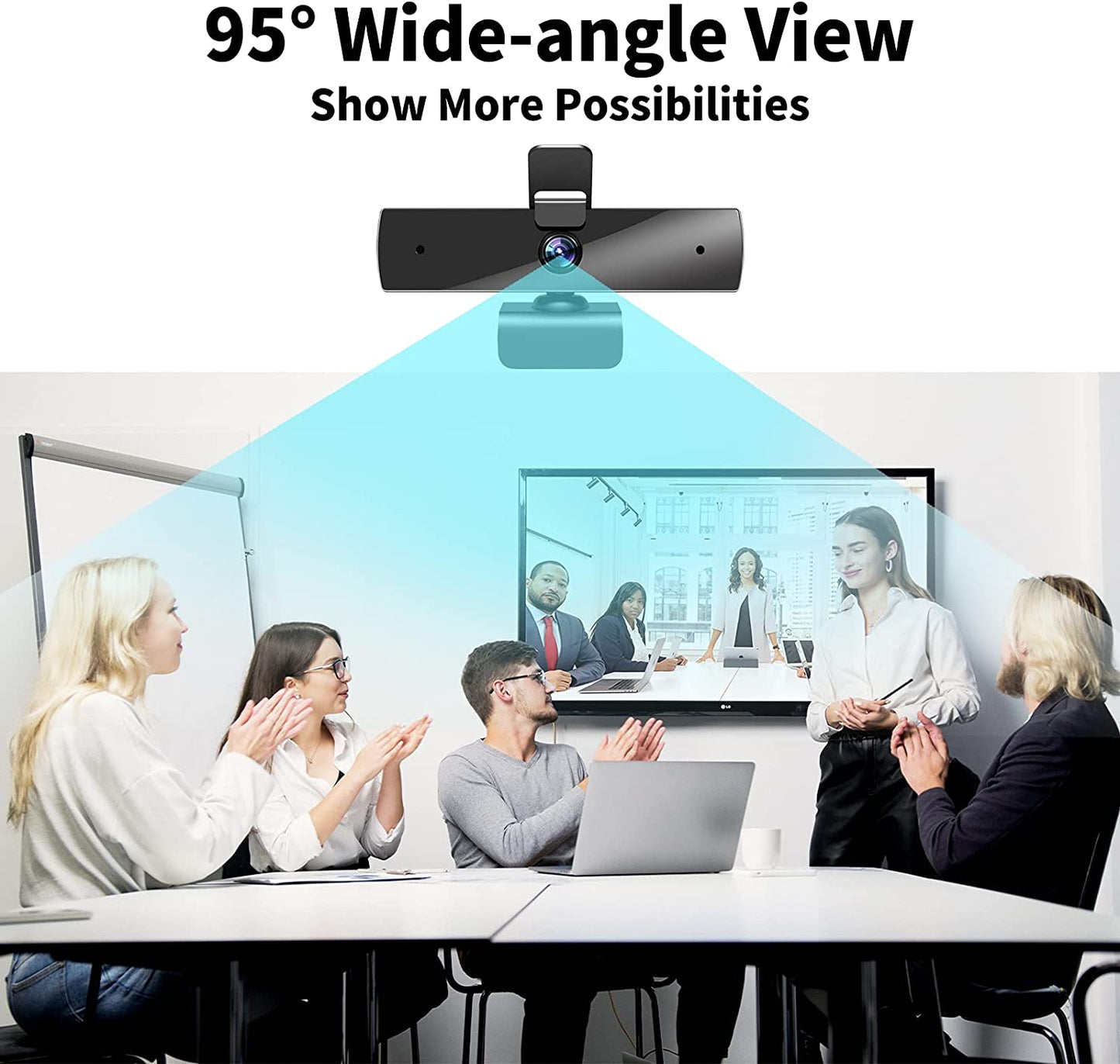 Full HD 1080P Webcam with Built-in Microphone, USB Connectivity, and Plug-and-Play Support for Laptops, Desktops, Windows, macOS - Ideal for Online Streaming, Video Conferences, Gaming, and Virtual Classes