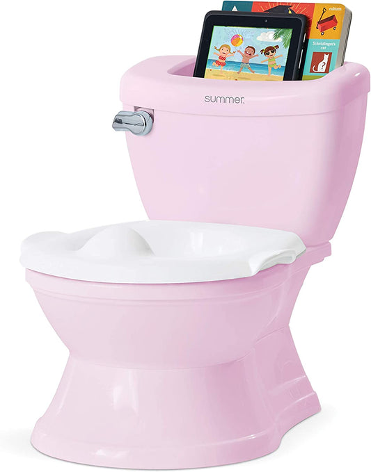 Infant Potty with Transition Ring & Storage - Pink