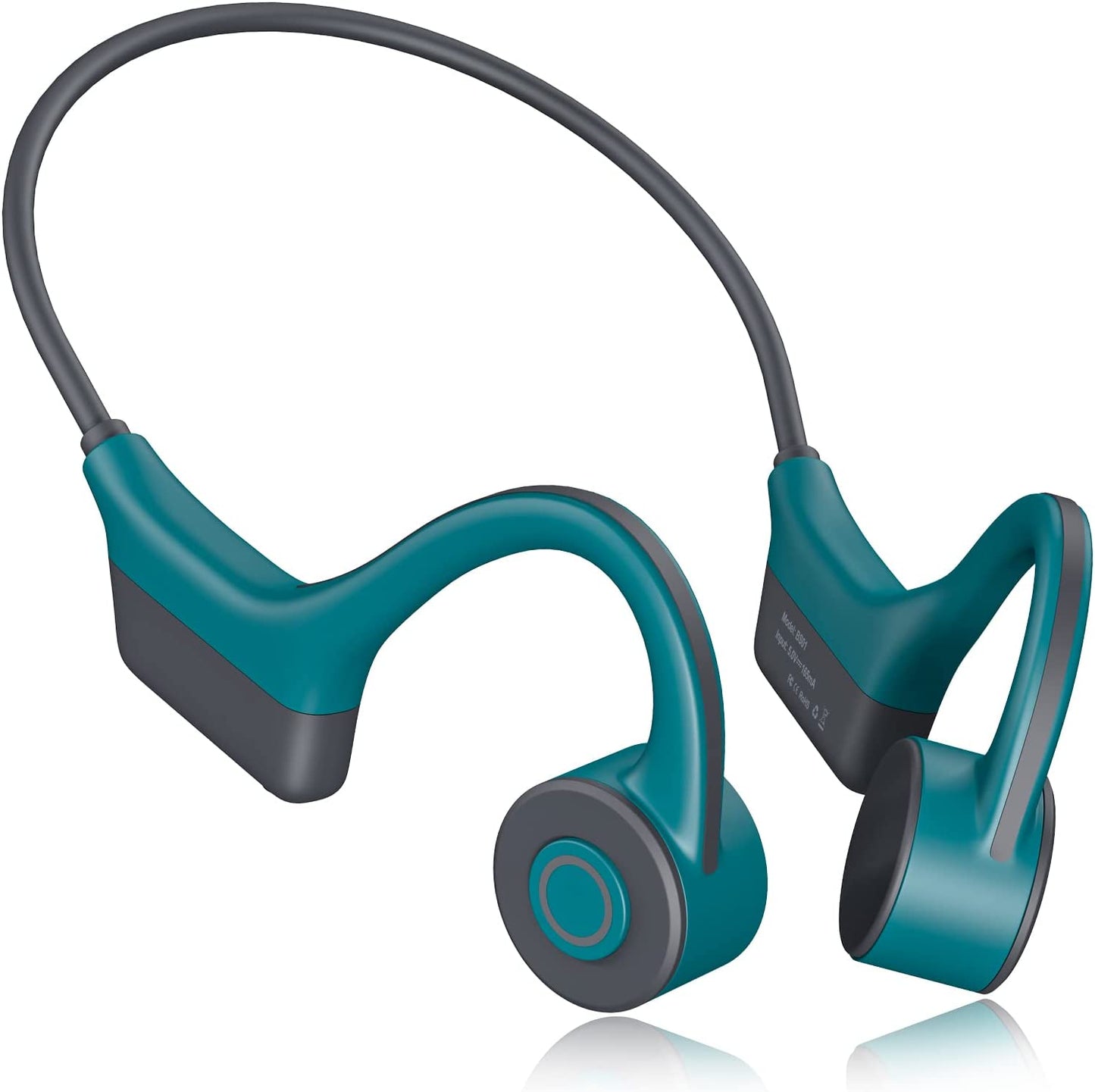 Bluetooth Bone Conduction Headphones - Wireless Open Ear Earphones with Mic for Sports, Hiking, Running, Driving, Cycling, Fitness Workouts, and Walking