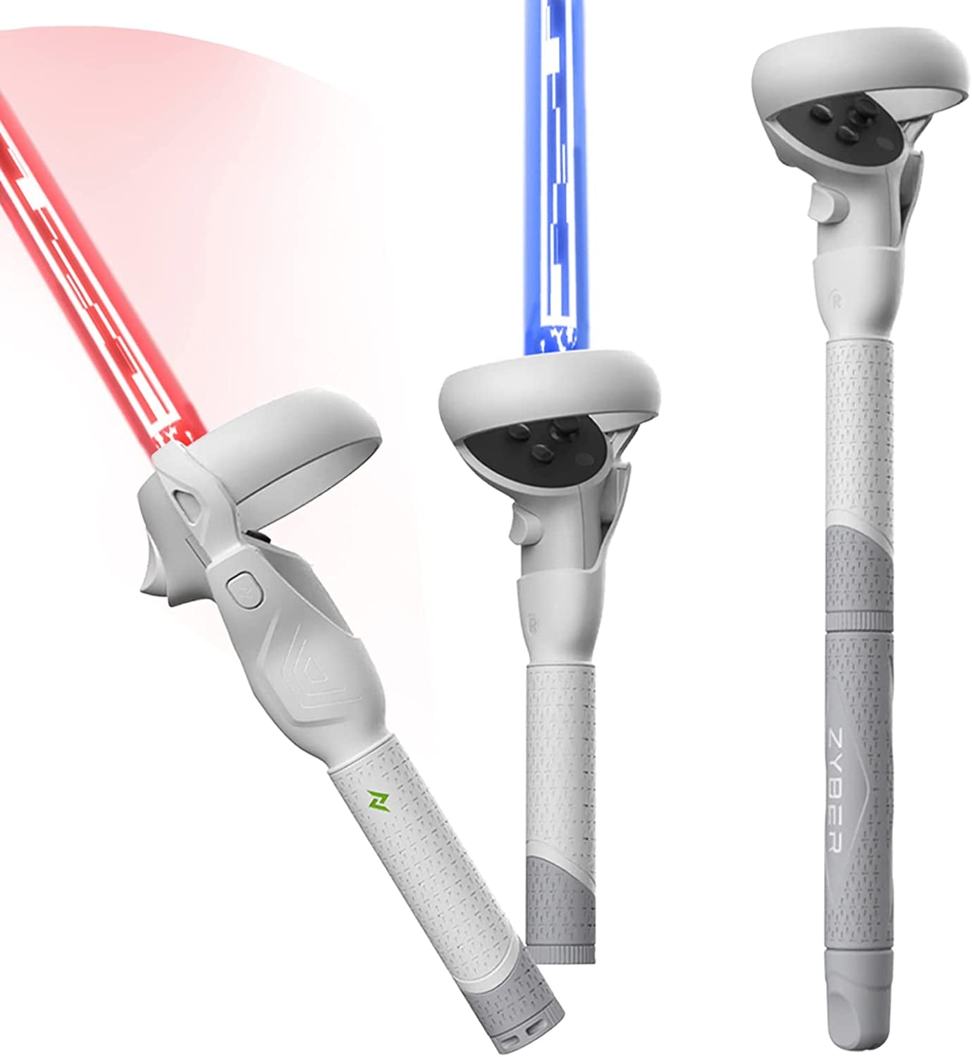 Golf Club Attachment for Oculus Quest 2: 3-in-1 Controller Grips Extension for Beat Saber Supernatural and VR Golf Club Adapter