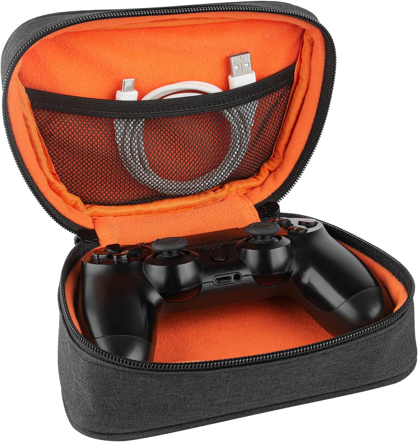 Gaming Controller Case - Compatible with Microsoft Xbox One S Wireless Controller, Luna Controller, Sony PlayStation 5 Controller (PS5), and PS4 Controller; Provides Carrying Protection in a Black Bag Design.