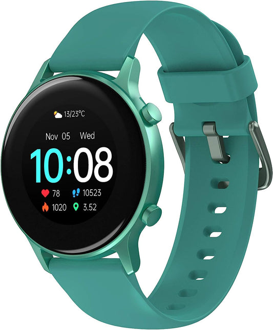 Smart Watch for Android and iOS Phones - A Fitness Tracker with Heart Rate Monitoring, Sleep Tracking, Blood Oxygen Monitoring, and 17 Exercise Modes. Designed for both Men and Women, it's an Activity Tracker with 5ATM Water Resistance.