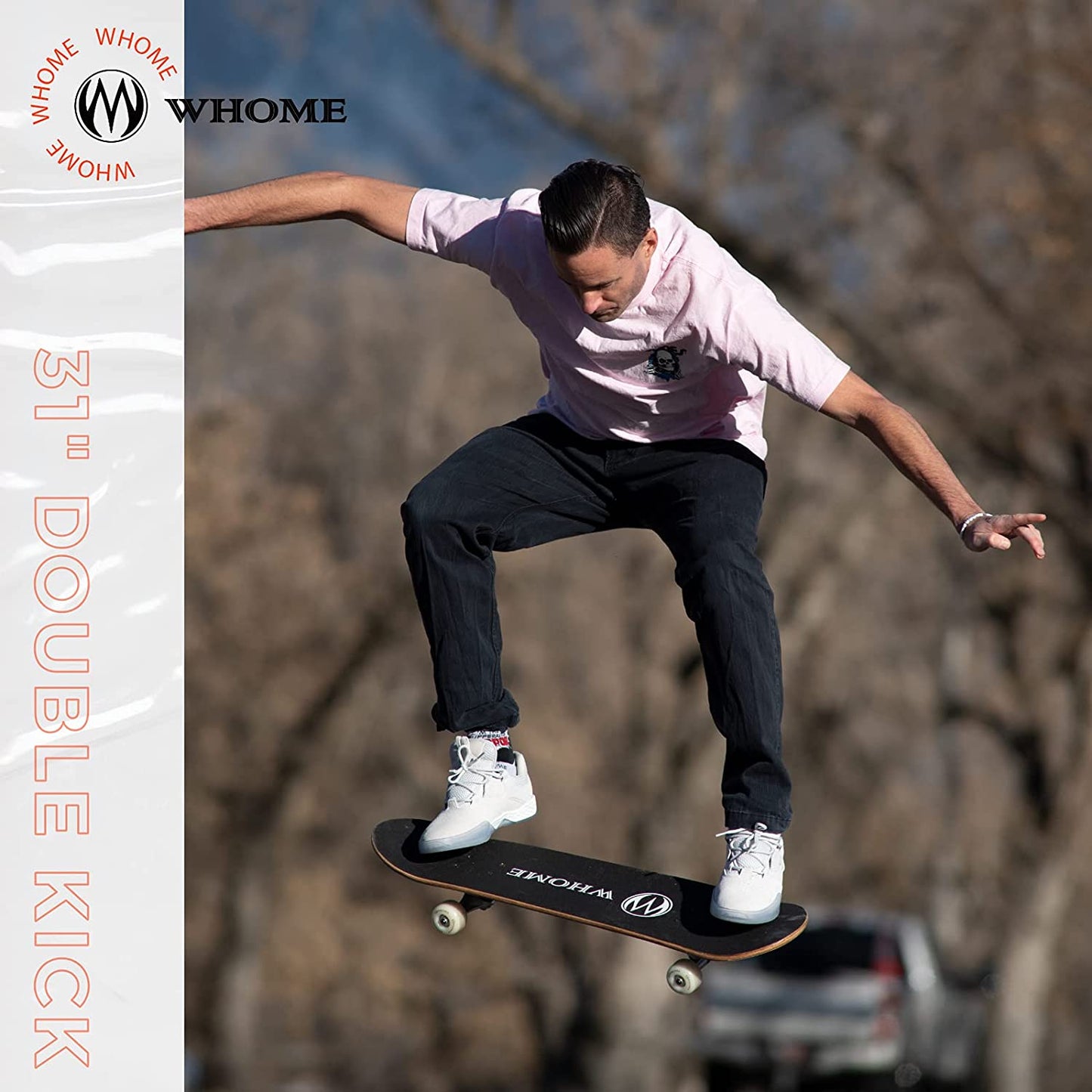Skateboard for Beginners, Teens, and Kids - 31"x8" Pro Standard Skateboard with 8-ply Alpine Maple Deck, ABEC-9 Bearings, Suitable for Adults, Kids, Boys, and Girls, Includes T-Tool