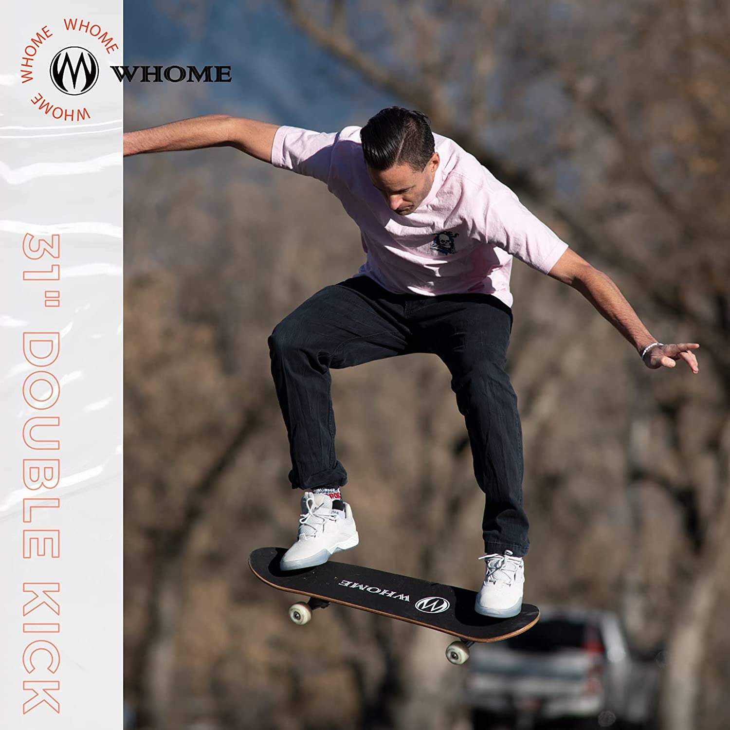 Skateboard for Beginners, Teens, and Kids - 31"x8" Pro Standard Skateboard with 8-ply Alpine Maple Deck, ABEC-9 Bearings, Suitable for Adults, Kids, Boys, and Girls, Includes T-Tool