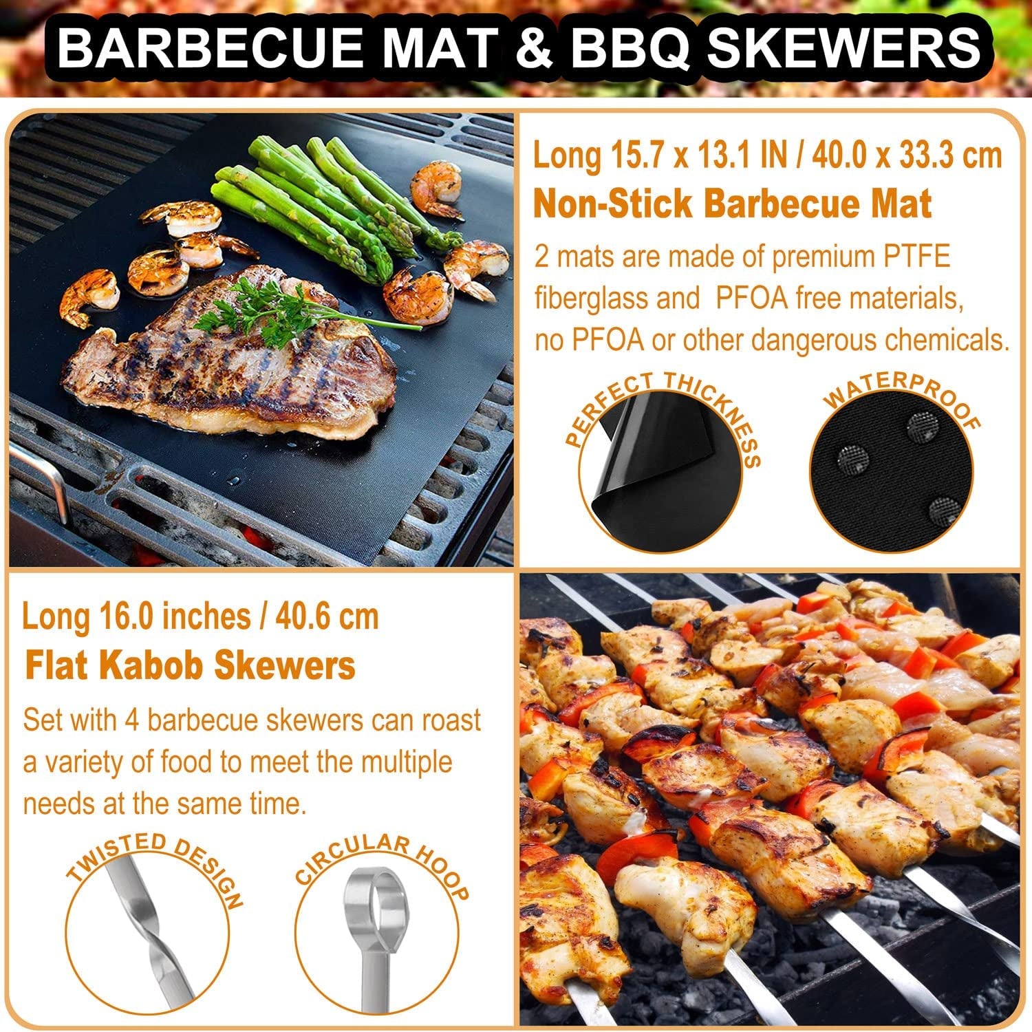 26-Piece Stainless Steel BBQ Tools Set with Bag - Ideal Grilling Gifts for Father's Day, Birthdays, and More - Complete Grilling Utensils Kit for Barbecue, Camping, and Outdoor Cooking.