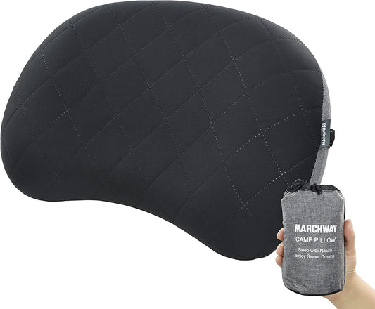 Ultralight Compact Camping Pillow - Black