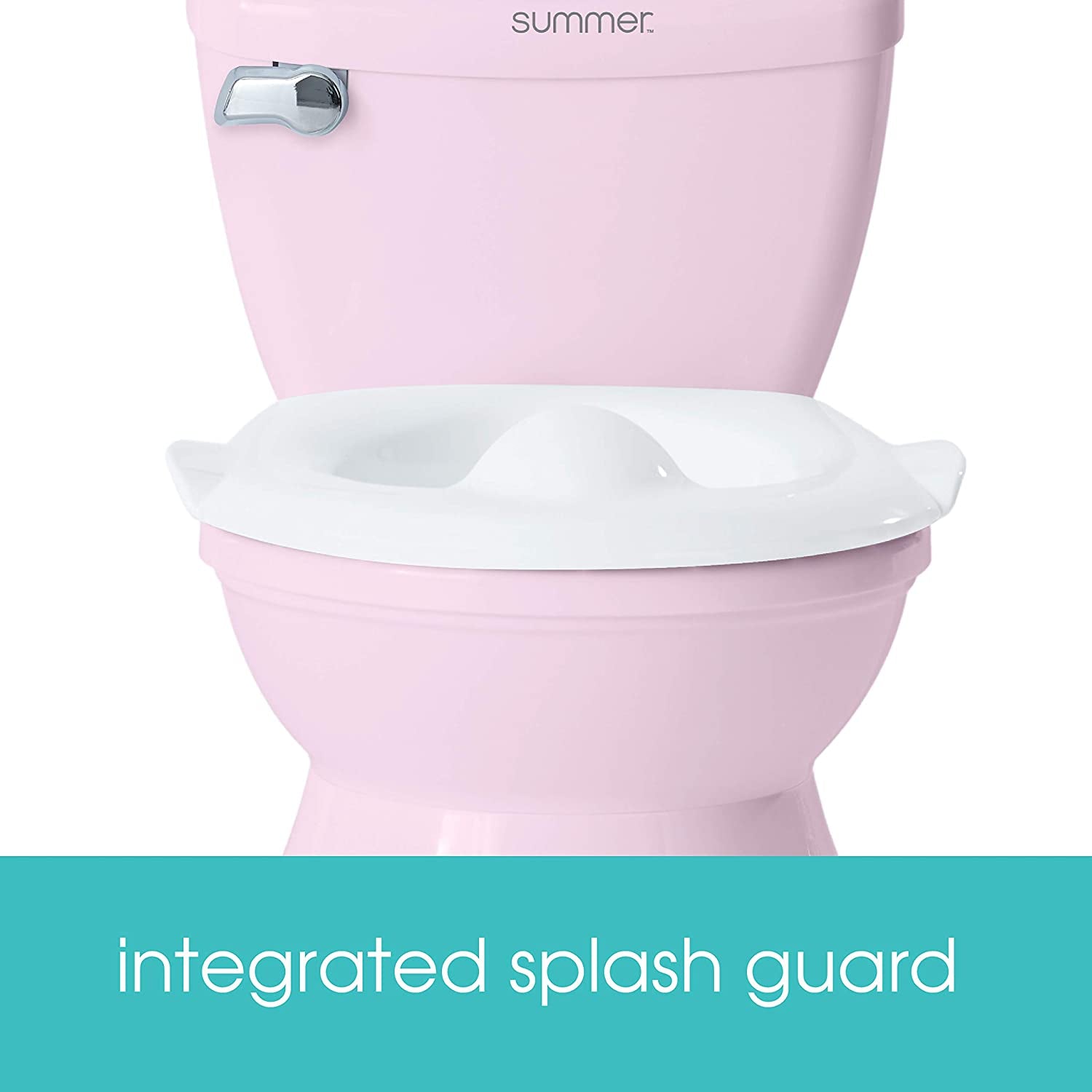 Infant Potty with Transition Ring & Storage - Pink