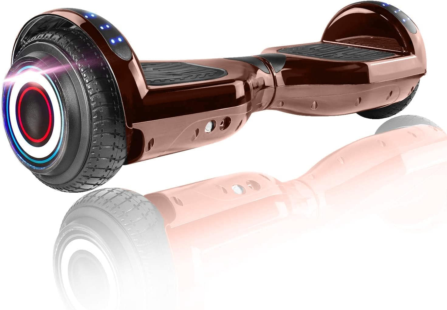 6.5'' Self Balancing Hoverboard Chrome Series with Wireless Speaker and UL2272 Certification