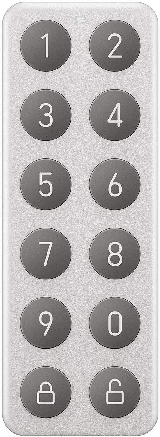 Wireless Bluetooth Keypad for Lock - Create, Share, and Use Unique Codes to Unlock Your Lock | Lock Sold Separately, Silver