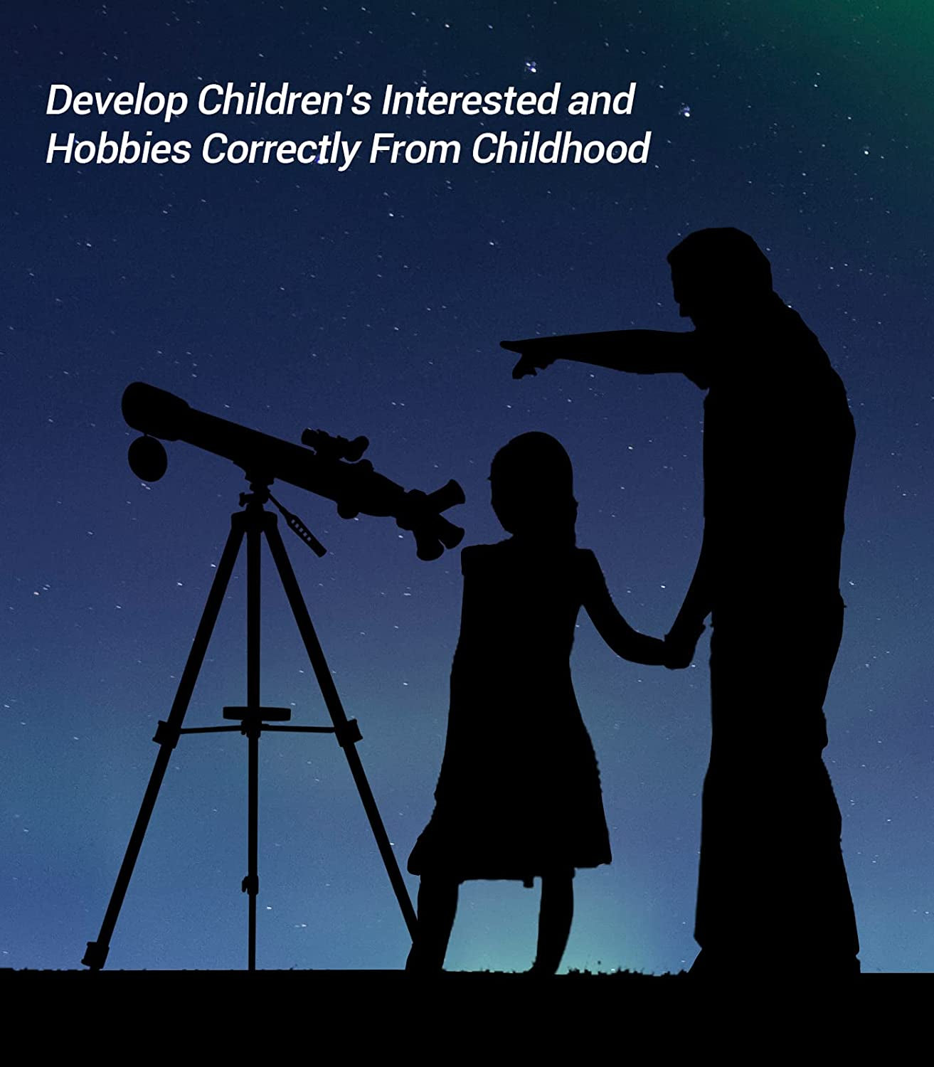 Astronomy Telescopes for Adults, 70mm Aperture 700mm AZ Mount Refractor Telescope for Kids and Beginners with Adjustable Tripod, Nylon Bag, and Phone Adapter