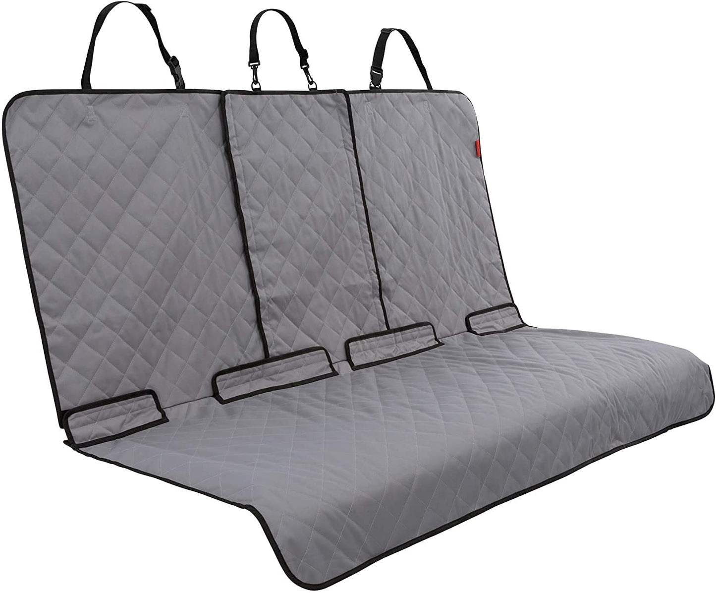 Gear Dog Car Seat Cover for Back Seat - Provides Protection from Scratches, Scuffs, Shedding, Mud, and more; 100% Waterproof and Non-Slip, Fits Securely in Place for Cars, Trucks, and SUVs; Available in Gray Color.