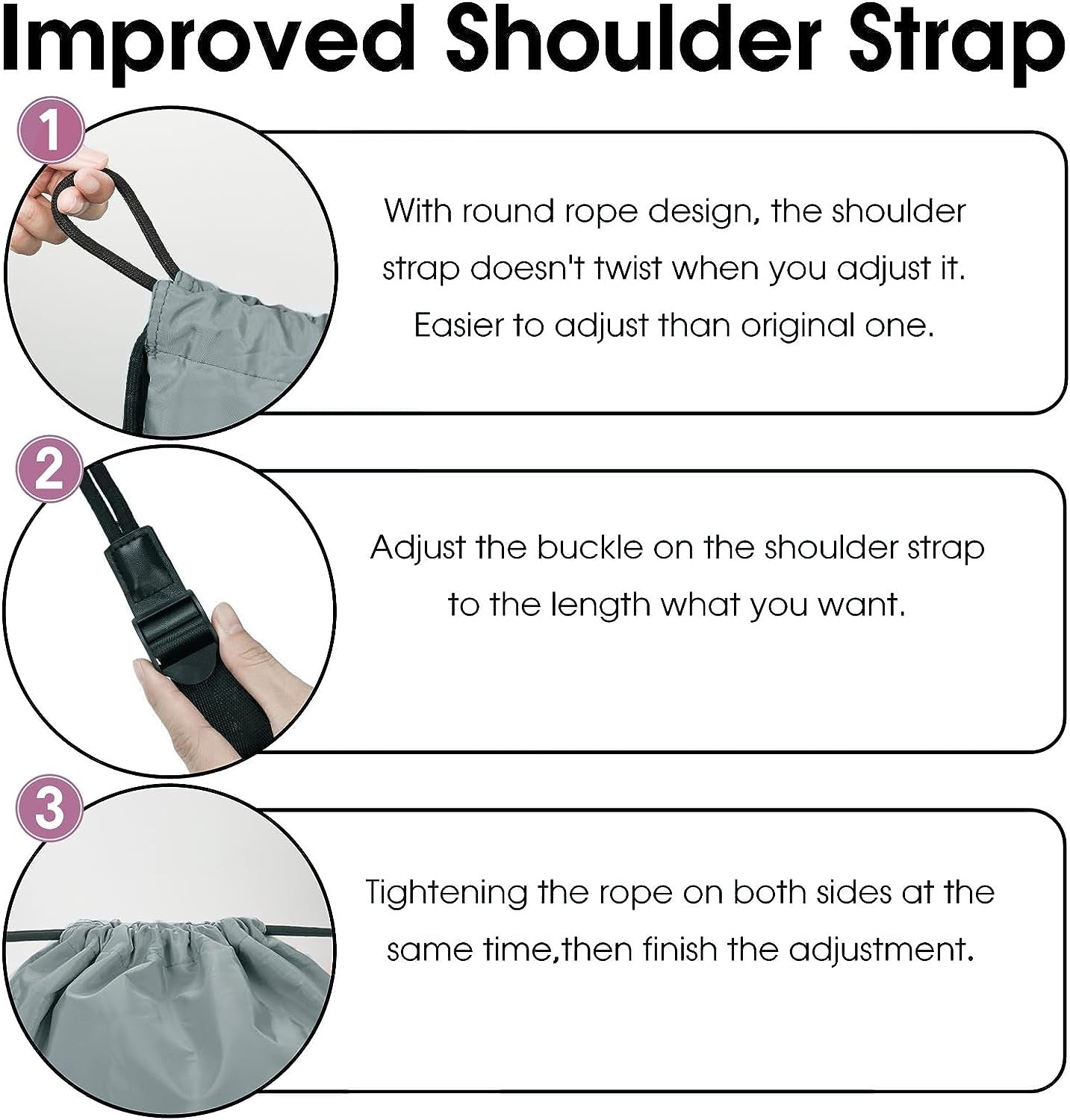 Water-Resistant Drawstring Backpack with Wet Pocket - String Bag Sackpack - Ideal for Gym, Shopping, Sports, and Yoga - Made from Nylon for Durability and Convenience.