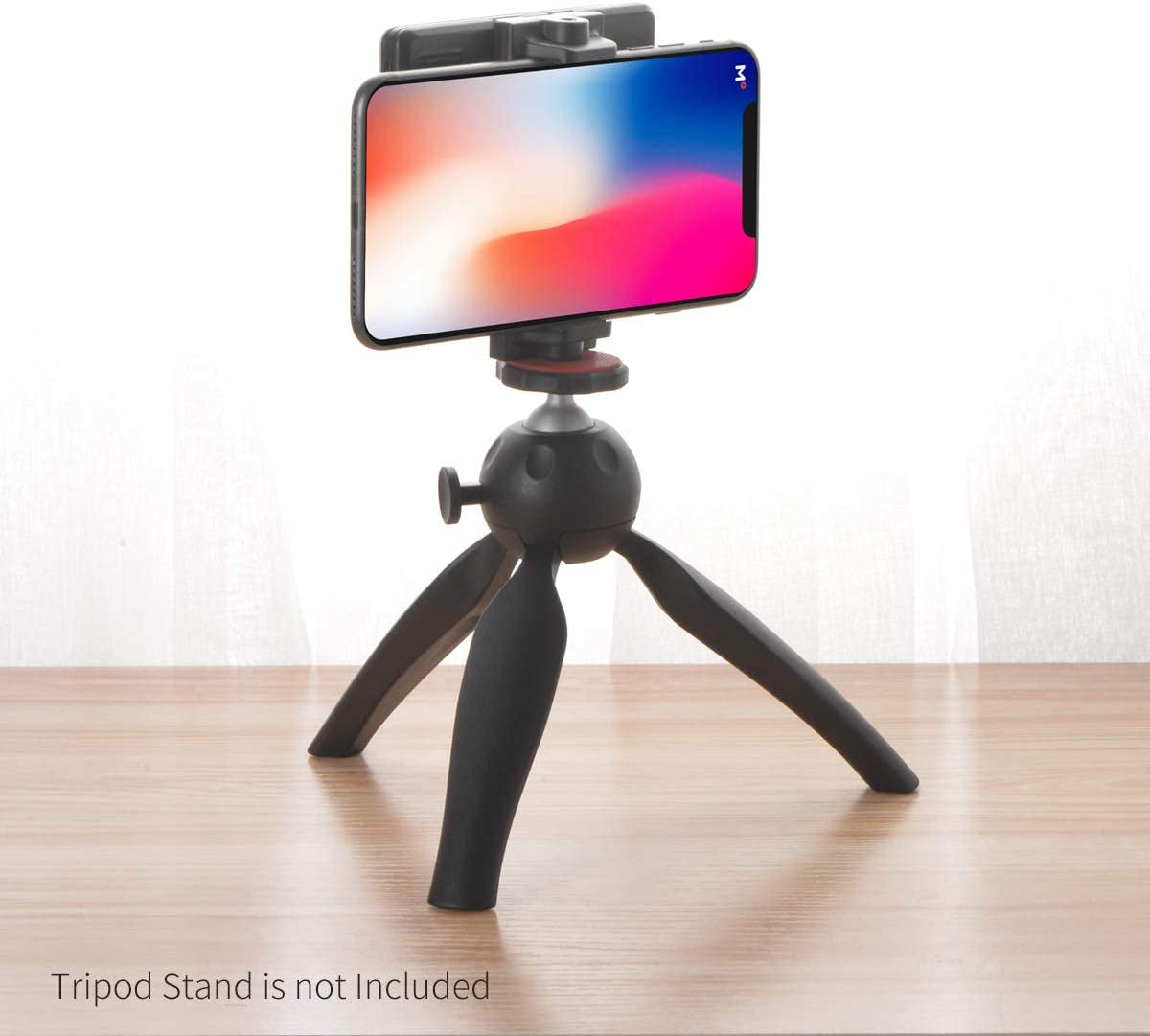 High Power 60 LED Rechargeable Clip Fill Video Light with Front & Back Clip - Adjustable 3 Light Modes for Phone, iPhone, Android, iPad, Laptop - Ideal for Makeup, Vlogging, TikTok, and Video Conferencing
