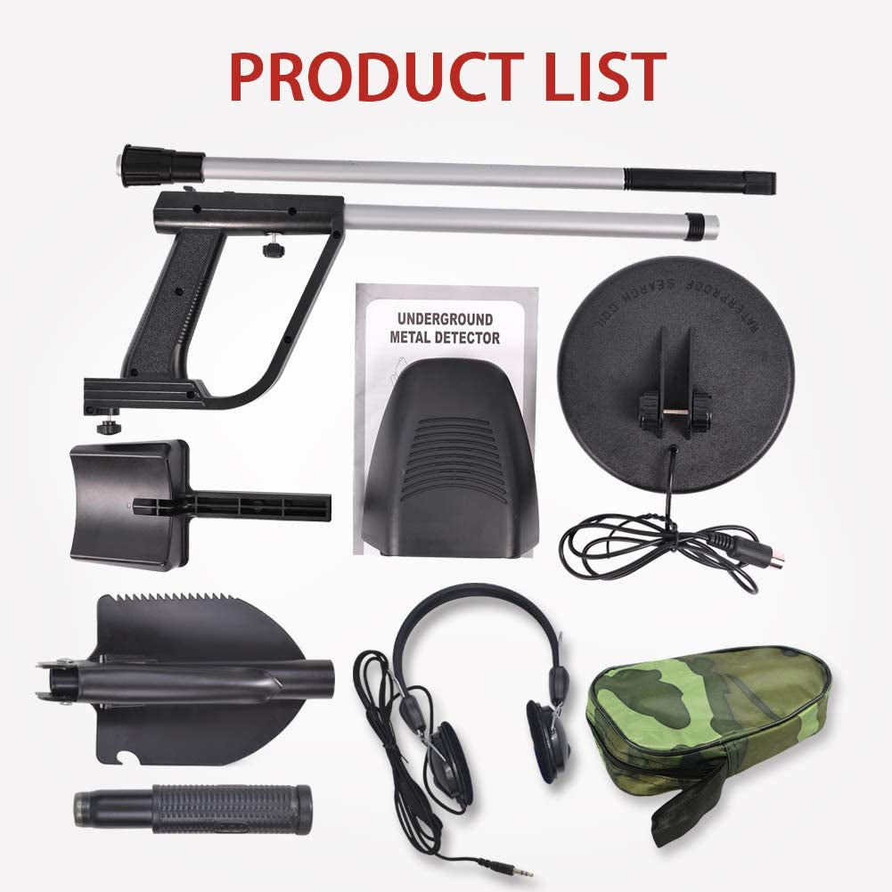 Hobby Explorer Metal Detector Kit with Search Coil and Shovel