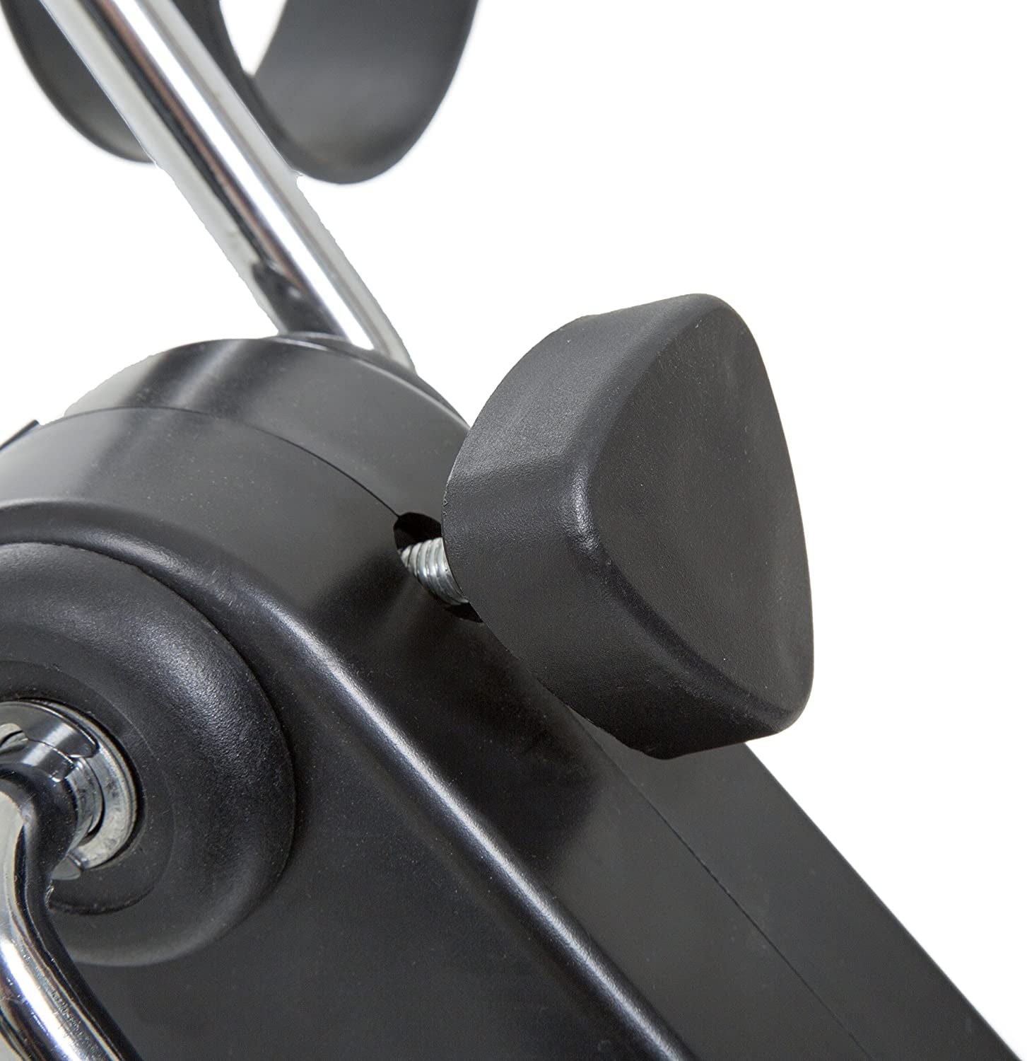 Folding Pedal Exerciser with Electronic Display for Fitness.