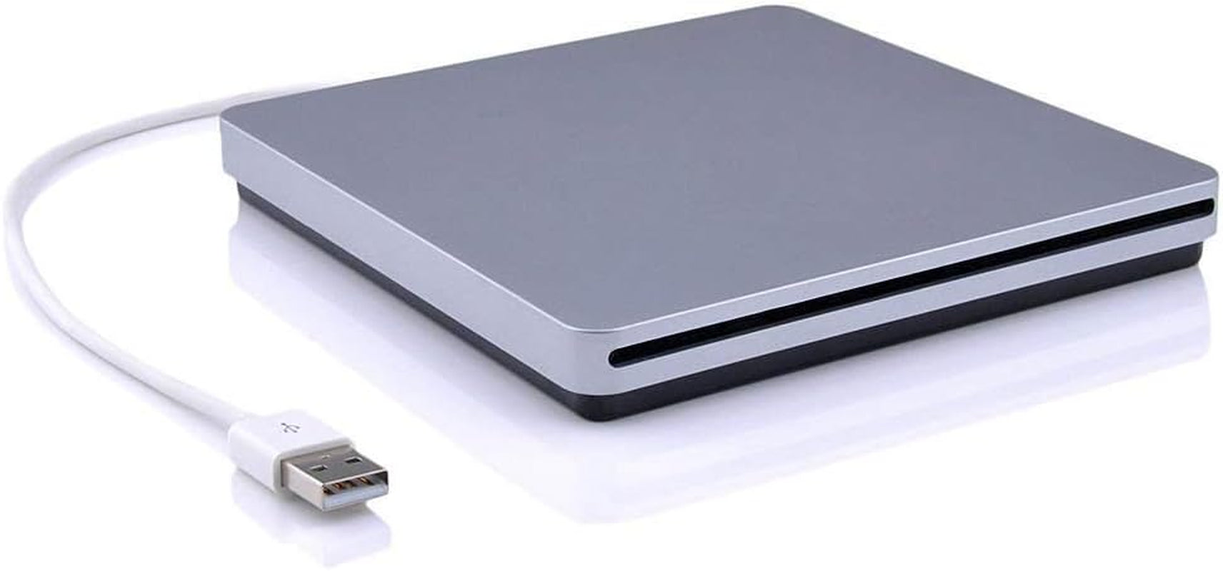 USB External Slot-In DVD-RW CD-RW Drive Burner Writer Superdrive: Compatible with Apple MacBook, MacBook Pro, MacBook Air, and all Laptop PCs with a USB Port.