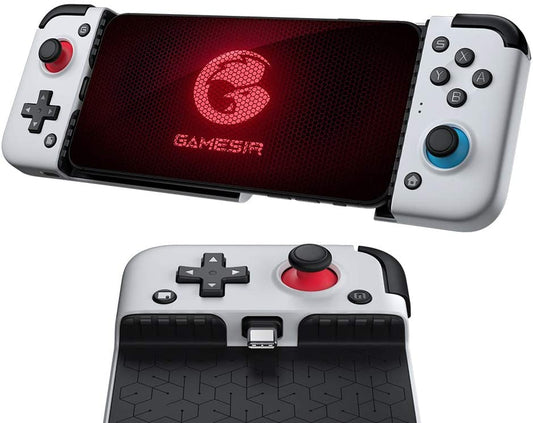 Type-C Mobile Game Controller - X2: Designed for Android Phones, Xbox Cloud Gaming, and Google Stadia. Features a 51° Movable Type-C Plug and Play Design for E-Sports Gaming.