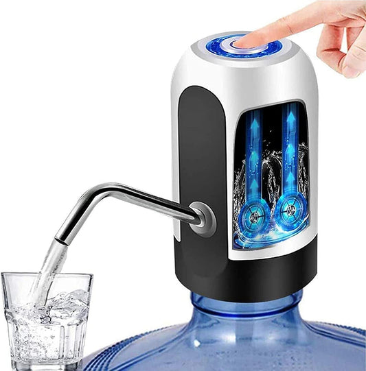 Water Bottle Dispenser Portable - Electric Water Bottle Pump for Universal 5 Gallon Bottle