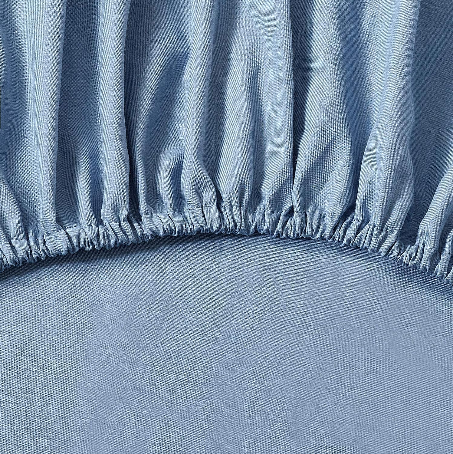 4-Piece Bed Sheets  Premium Hotel Quality Bedding Set Full or Double  - Breathable Ultra Soft Brushed Microfiber - Deep Pocket, Wrinkle Fade Resistant