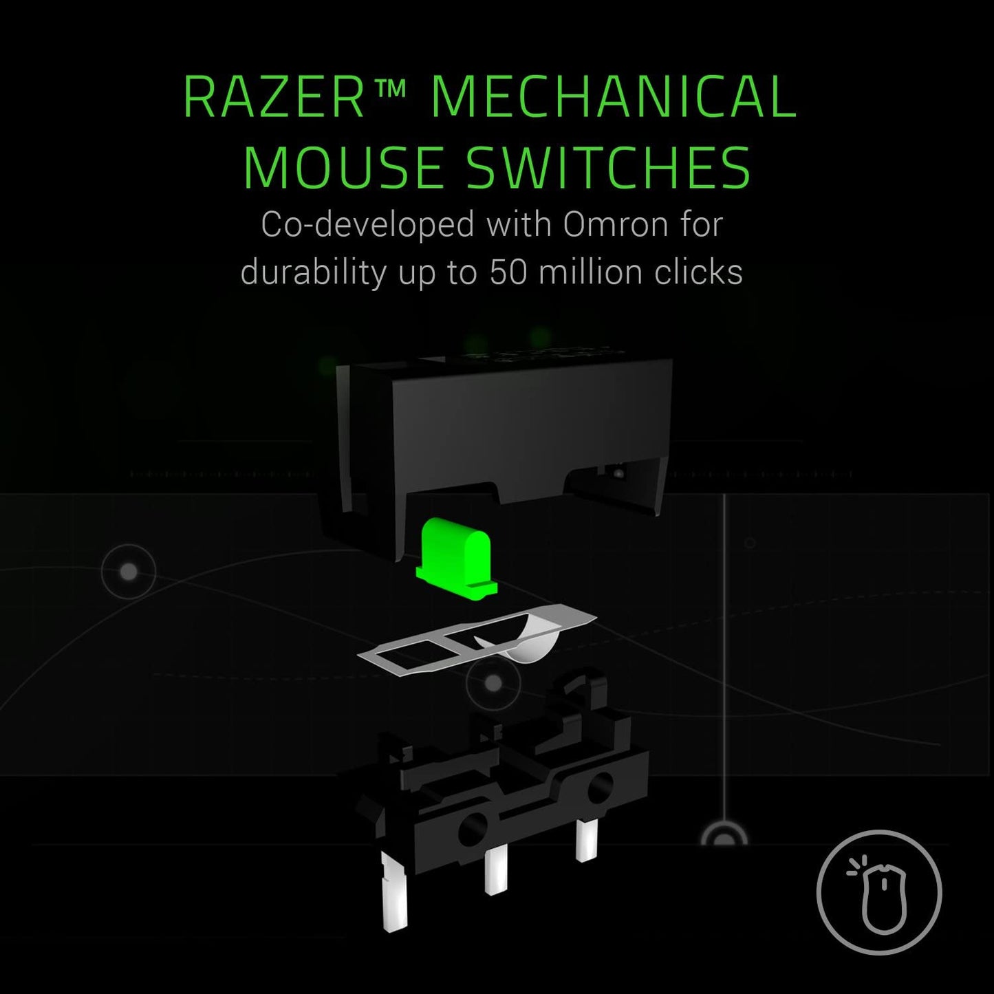High-Performance Wired Gaming Mouse: 16,000 DPI Optical Sensor - Chroma RGB Lighting - 9 Programmable Buttons - Mechanical Switches