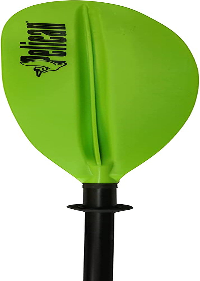Aluminum Kayak Paddles 87-Inch / 220cm - Tough & Lightweight Black, Lime and Orange