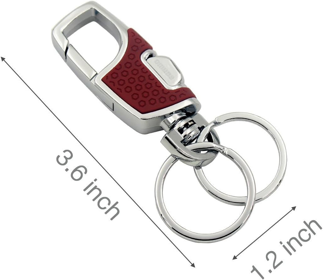 2 Pack Key Chain Bottle Keychain for Men and Women