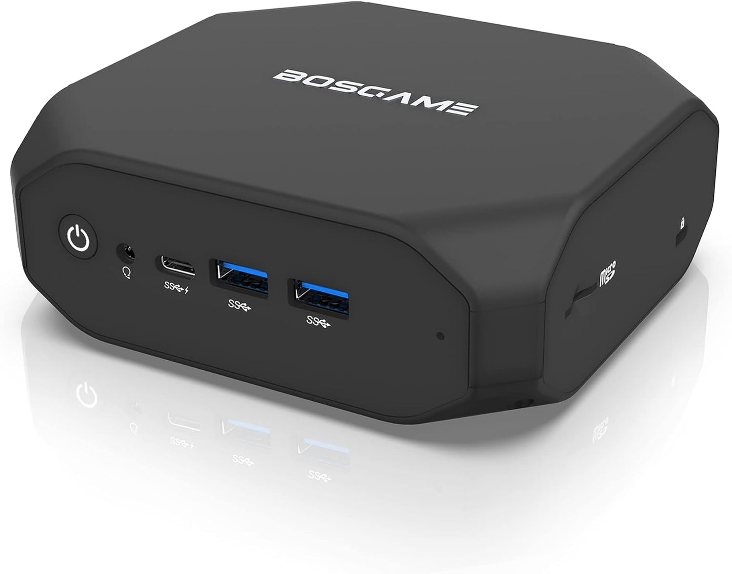 U32 Mini PC - AMD Ryzen 3 3200U, 8GB DDR4, 256GB PCIe3.0 M SSD, Mini Desktop Computer with 2 HDMI Ports, 4K Dual Display Support