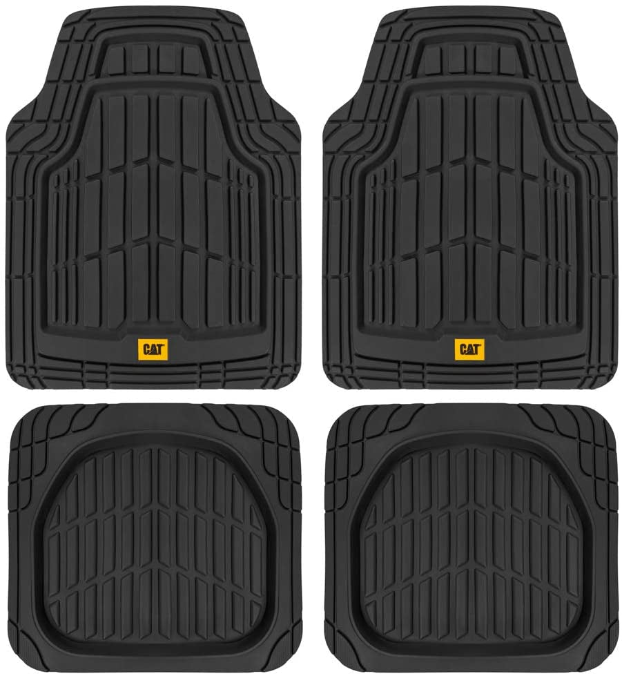 Auto CAMT-1004-BK: Short Trim Cat 4-Piece Mats in Black