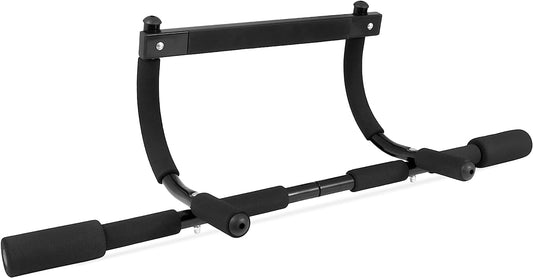 Heavy Duty Multi-Grip Lite Pull Up/Chin Up Bar,  Doorway Upper Body Workout Bar for Home Gyms 24 Inch  -32 Inch  , Black