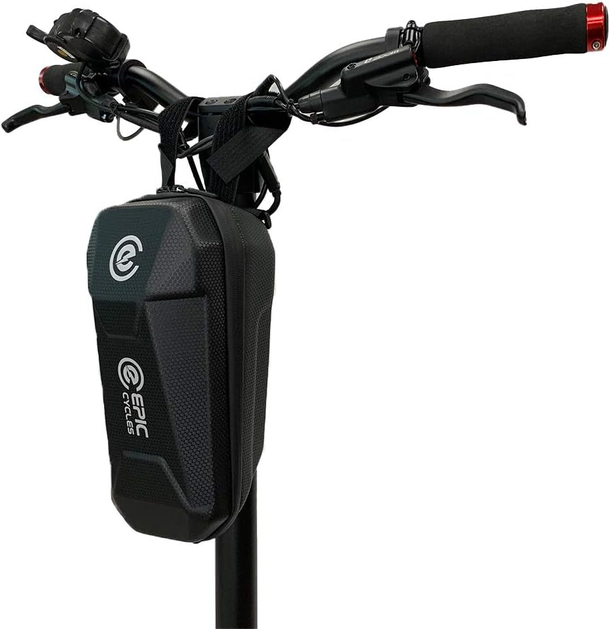 Waterproof Large EVA Handlebar Scooter Storage Bag - Front Hanging Bag for Electric Scooters and Bikes