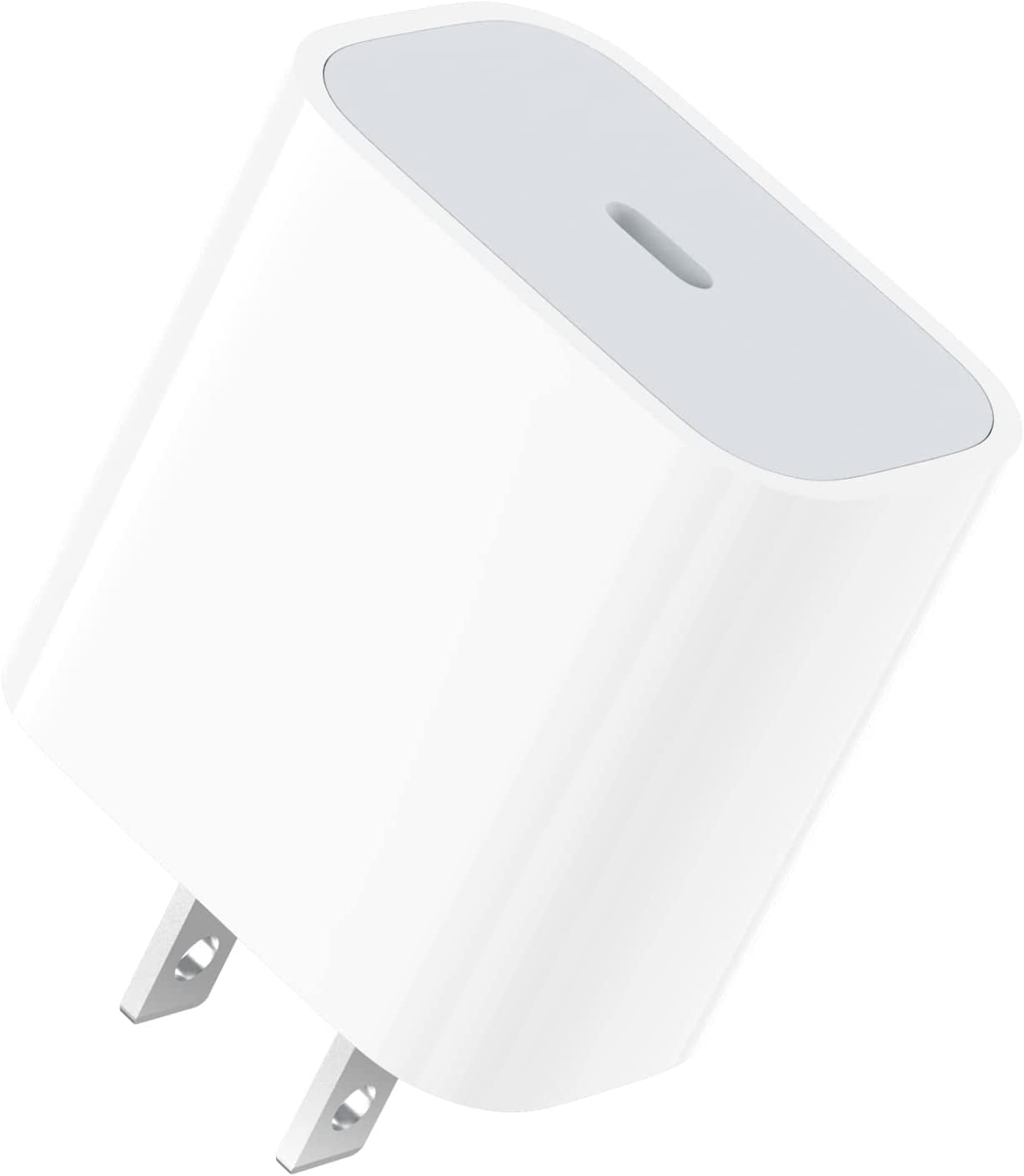 20W USB C Charger Block for iPhone/iPad - Fast Plug for iPhone 14/13/12/11 Pro Max/Mini/X/XS/SE/8 Plus - iPad Pro/Air/Mini - Google Pixel 7/6/5/4/3/2 XL - Samsung S23/S22/S21/S20/S10 - Type C Power Adapter