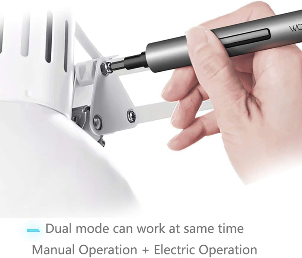 1F+ 64-in-1 Electric Screwdriver: Dual Mode Cordless Lithium-ion Charge LED Power Screwdriver (64 in 1).