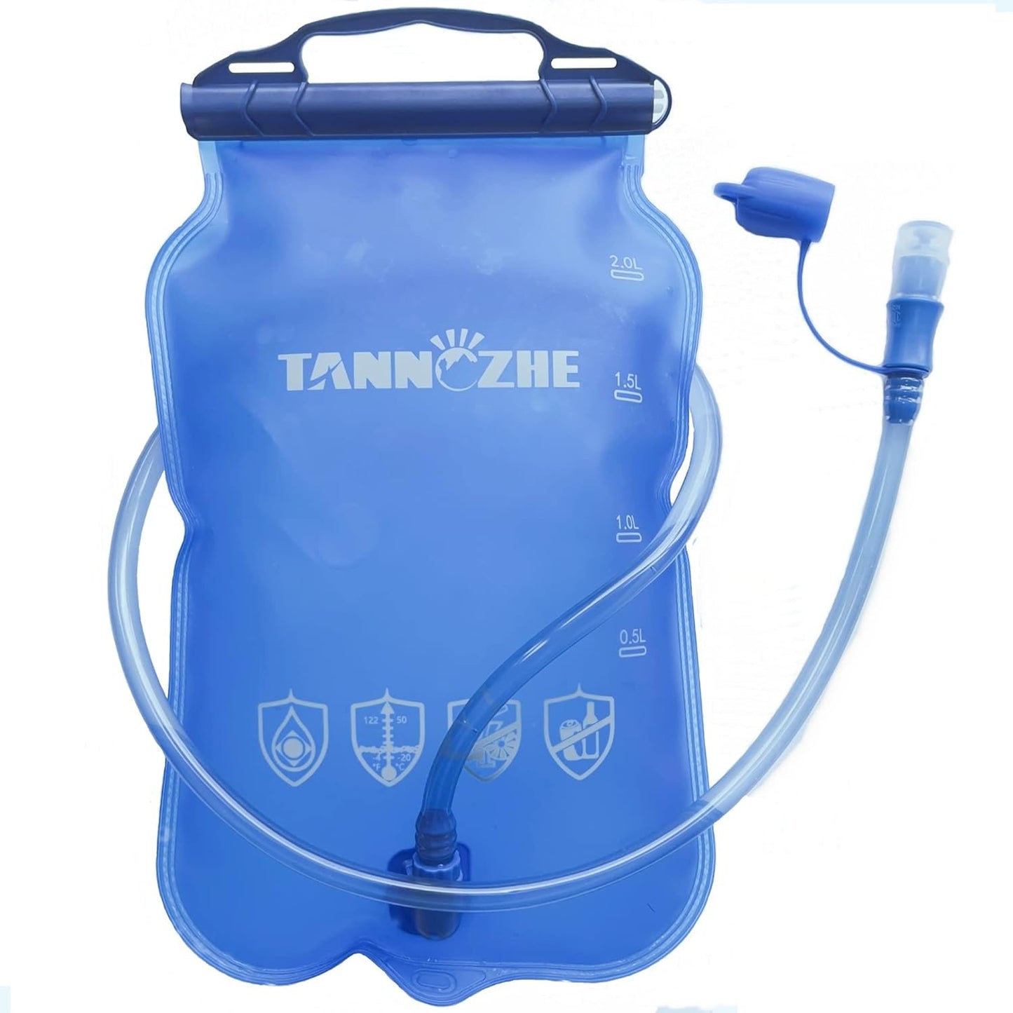 1.5 Litre Leak Proof Hydration Bladder - BPA Free Reservoir for Hydration Pack Replacement - Ideal for Sports, Travel, Hiking, and Outdoor Activities