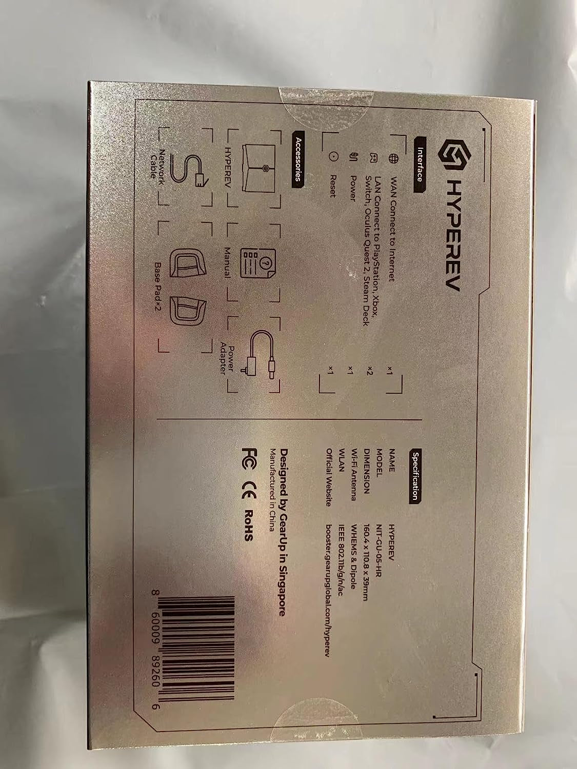 Gaming Booster Compatible With Ps5/Ps4/Xbox Series X|S/Xbox One/Nintendo Switch/Steam Deck/Oculus Quest 2/Pico 4 Pro/Pico Neo3