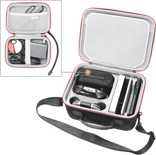 Carrying Case for Nintendo Switch and Accessories - Compatible with Additional Nintendo Switch Pro Controller and Poke Ball Plus