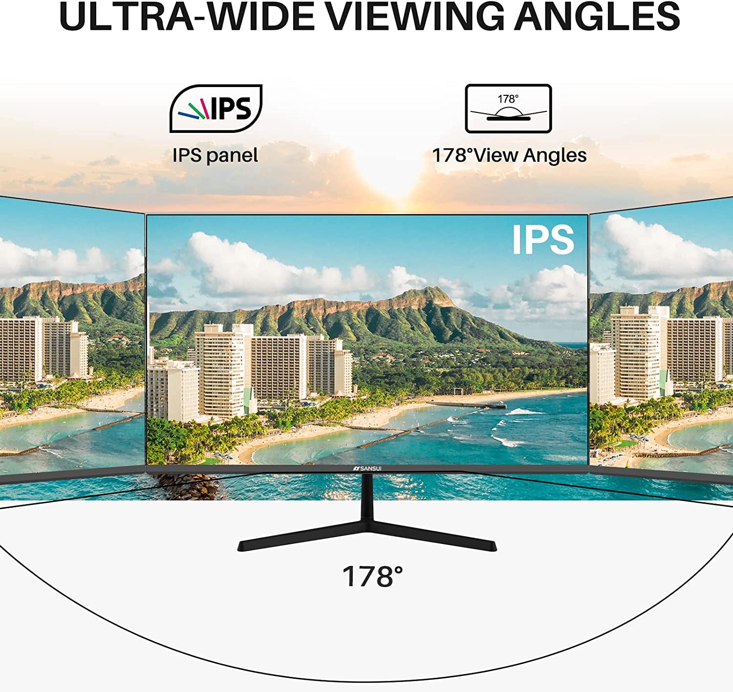 27-Inch IPS Computer Monitor with 100Hz Refresh Rate, USB Type-C, Full HD Resolution, HDR10, Built-in Speakers, HDMI and DP Connectivity, Tilt Adjustable, VESA Compatible - Ideal for Gaming and Office Use (Includes ES-27X3 Type-C Cable & HDMI Cable)