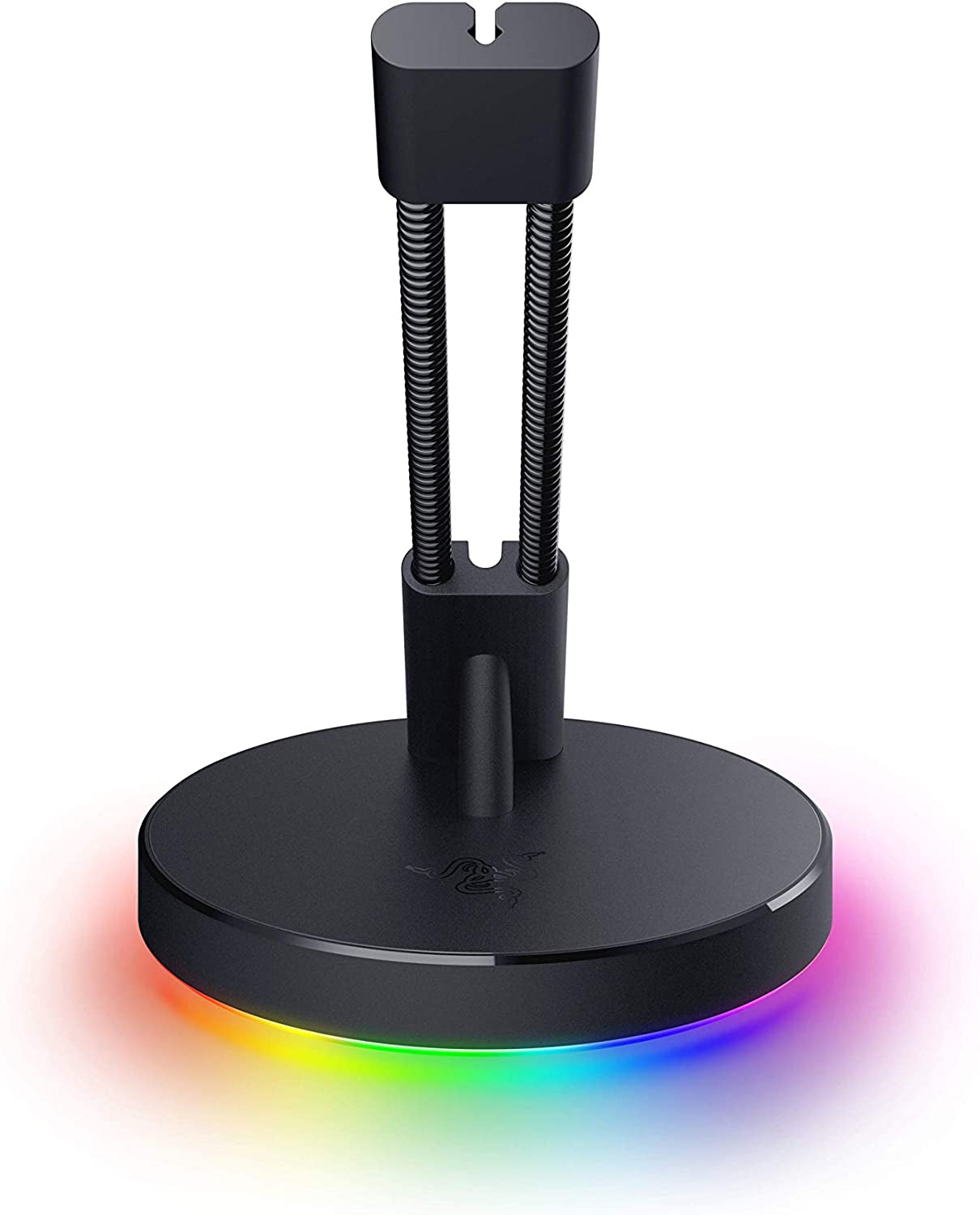 Gaming Mouse Bungee V3 Chroma. Enhance your Esports-Level Performance with Drag-Free Wired Mouse Support. Features Weighted Base and Anti-Slip Feet for Stability. Classic Black Design