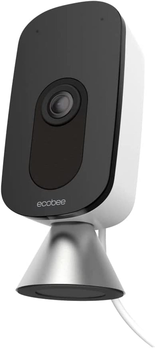 Indoor Wifi Security Camera - Smart Home Security System, 1080P HD, 180 Degree FOV, Night Vision, 2-Way Audio, Apple HomeKit and Alexa Compatible