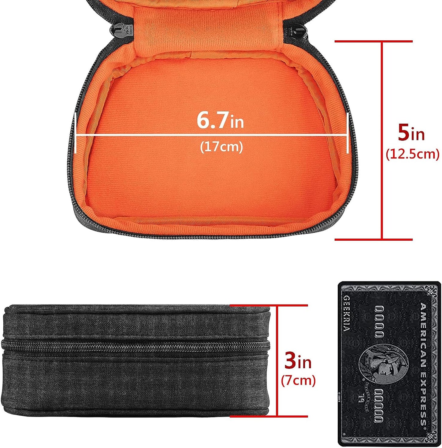 Gaming Controller Case - Compatible with Microsoft Xbox One S Wireless Controller, Luna Controller, Sony PlayStation 5 Controller (PS5), and PS4 Controller; Provides Carrying Protection in a Black Bag Design.