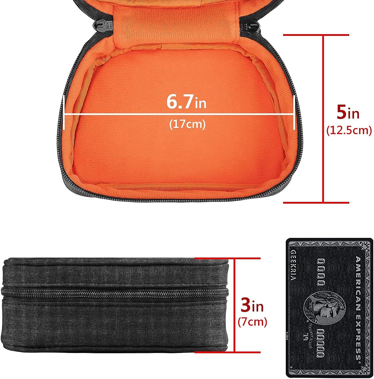Gaming Controller Case - Compatible with Microsoft Xbox One S Wireless Controller, Luna Controller, Sony PlayStation 5 Controller (PS5), and PS4 Controller; Provides Carrying Protection in a Black Bag Design.