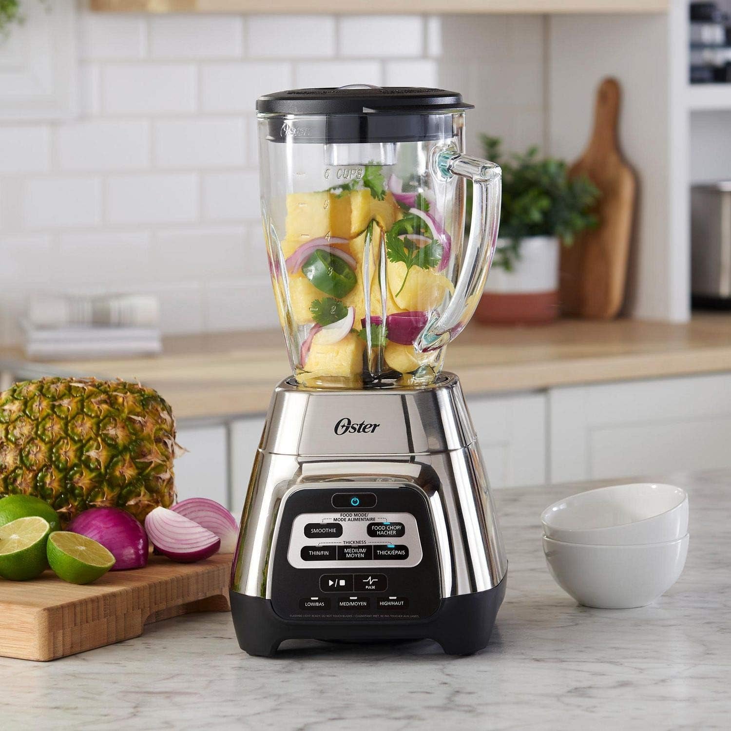 Texture Select Master Series Blender with Glass Jar, Chrome