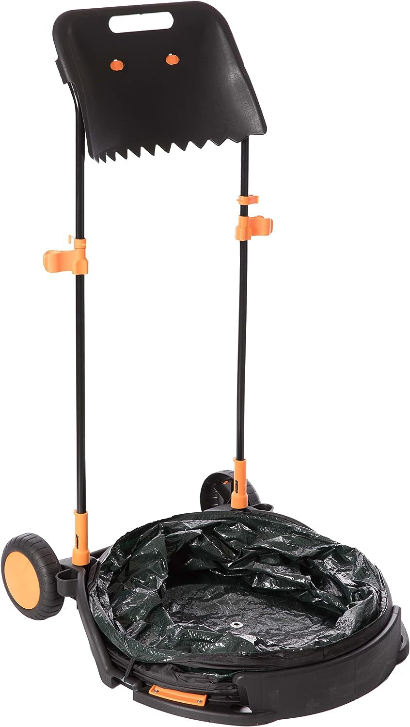 Versatile Garden Cart with Leaf Collector: Includes Bonus Hand Leaf Rakes for All-Purpose Garden Use